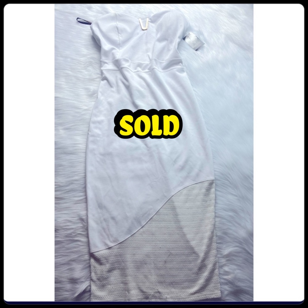 G by Guess Maxi Dress Bodycon White Clothes